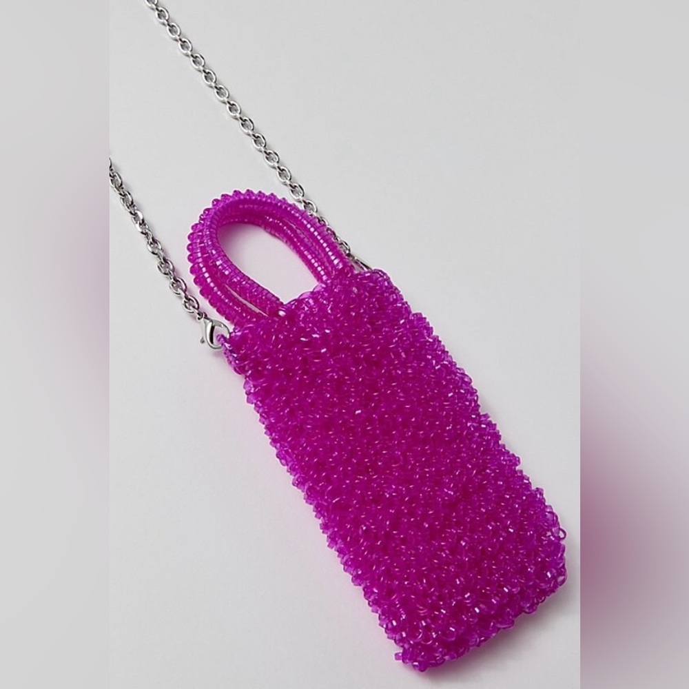 URBAN Outfitters Plastic Weave Crossbody Phone Sling Bag Purse New With Tags